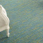 Nourison Home Nourison Essentials Blue Green 9' x 12' Area Rug - Image 2