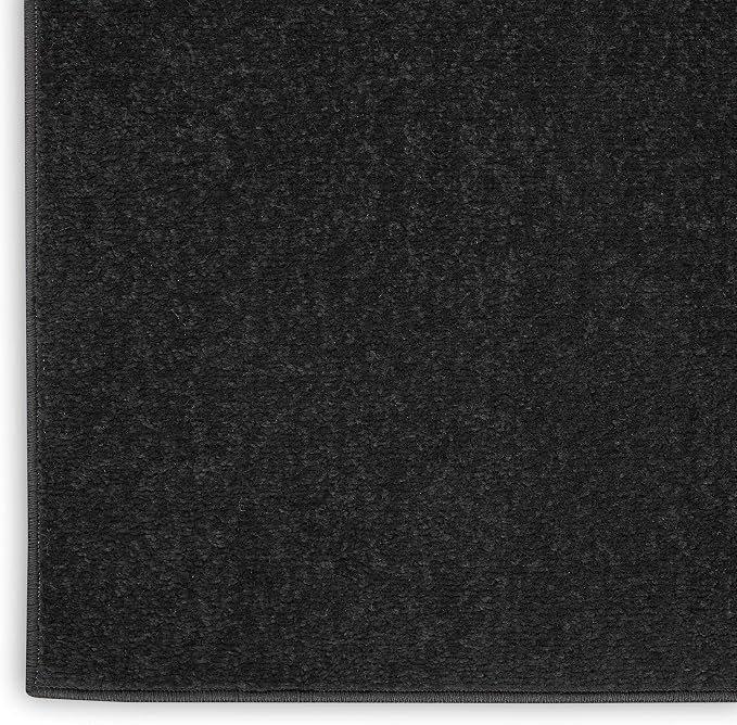 Nourison Home Nourison Essentials Black 7' x 10' Area Rug - Image 7