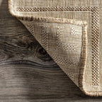 Nuloom Asha Light Brown/Ivory, Striped Border, Soft and Cozy, High Traffic - Image 7