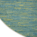 Nourison Home Nourison Essentials Blue Green 8' x Round Area Rug - Image 7
