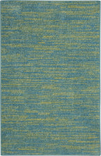 Nourison Home Nourison Essentials Blue Green 2' x 4' Area Rug - Image 7