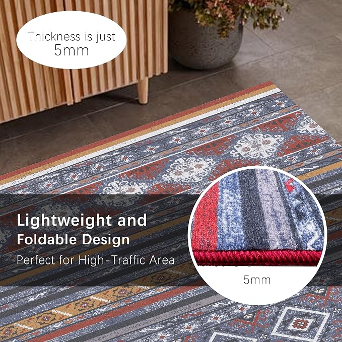 RUGSURE Washable Area Rugs 9' x 12' - Image 5