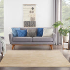 Nourison Home Nourison Essentials Ivory Gold 5' x Square Area Rug - Image 2