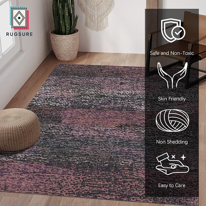 RUGSURE Washable Area Rug - Image 2