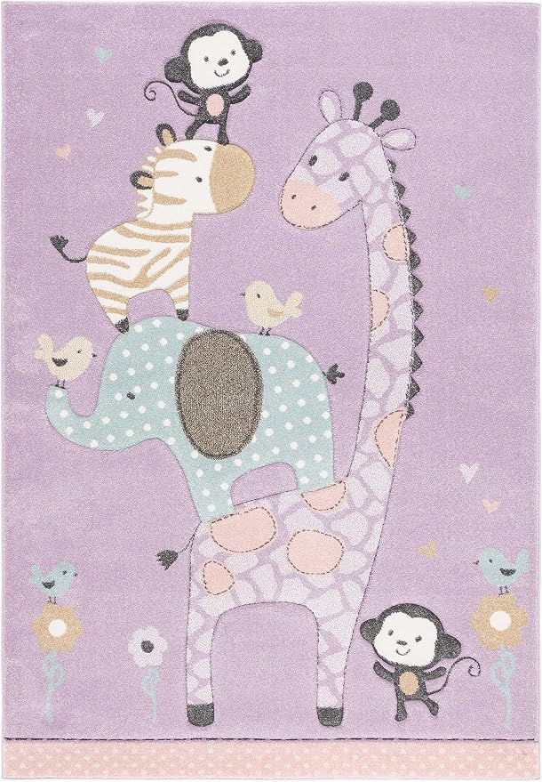 SAFAVIEH Carousel Kids Collection Area Rug - Image 3