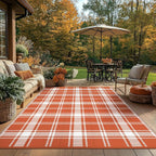 GENIMO Waterproof Outdoor Rug for Patio Clearance, Lightweight RV Camping Mat - Image 5