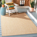 SAFAVIEH Outdoor Square Rug 5'3" by Unknown