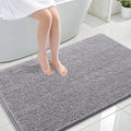 OLANLY Large Bathroom Rugs 44x32, Extra Soft Absorbent Chenille Bath Rugs by OLANLY