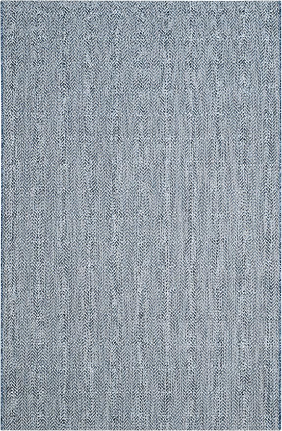SAFAVIEH Outdoor Accent Rug 4'x5'7" - Image 3