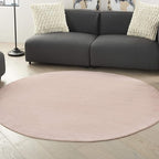 Nourison Home Nourison Essentials Pink 6' x Round Area Rug by NourisonHome