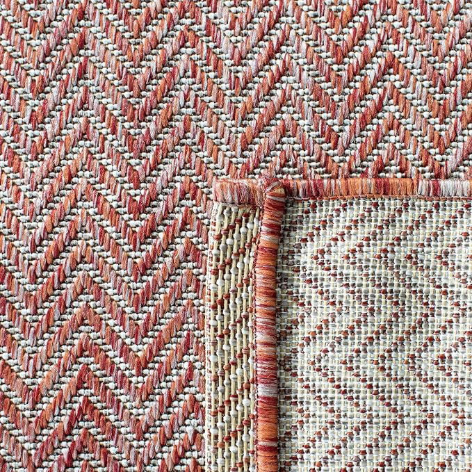 SAFAVIEH Outdoor Area Rug 6'7"x9'6" - Image 7