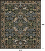 Vintage Green Rug for Extra Large Bedroom - Image 2