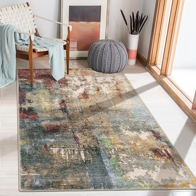 Lahome Modern Abstract Area Rug - Image 7
