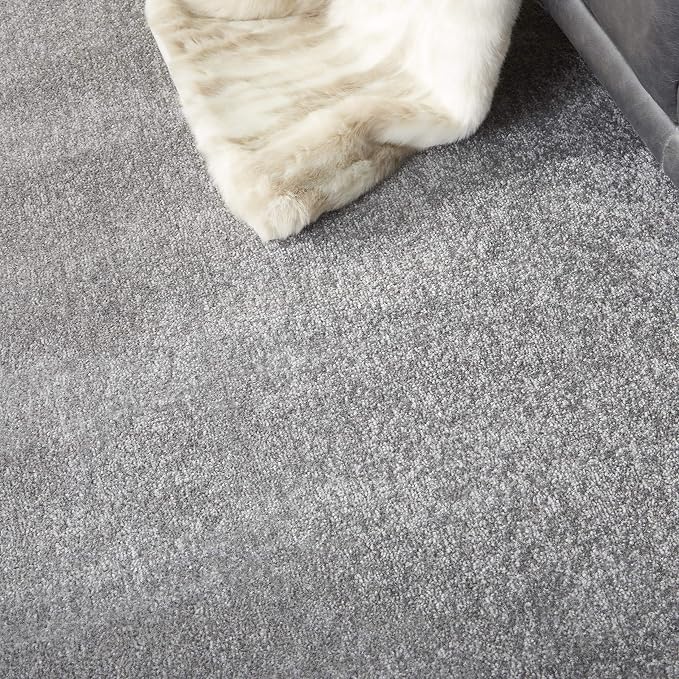 Nourison Home Nourison Essentials Silver Grey 8' x Round Area Rug - Image 2