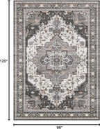 BEIMO Area Rugs 8x10 for Living Room Bedroom, Modern Vintage Machine Washable - Image 2