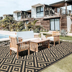 GENIMO Outdoor Rug for Patio Clearance, Reversible Plastic Straw Rugs for RV - Image 7
