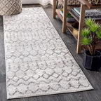 JONATHAN Y MOH101B-216 Moroccan HYPE Boho Vintage Diamond 2 ft. x 16 ft by JONATHANY