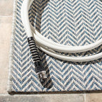 SAFAVIEH Outdoor Square Rug 9' - Image 3