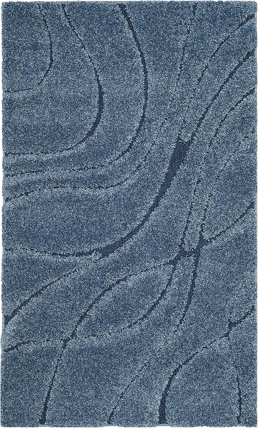 SAFAVIEH Florida Shag Collection Accent Rug - Image 2