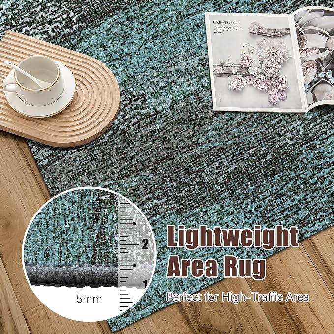 RUGSURE Washable Area Rug - Image 6