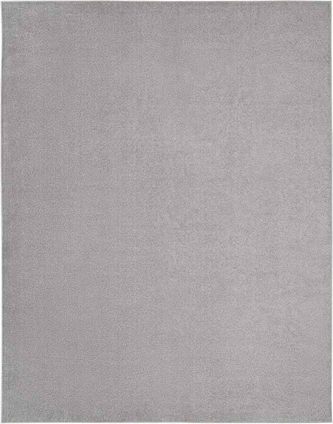 Nourison Home Nourison Essentials Silver Grey 8' x 11' Area Rug - Image 5