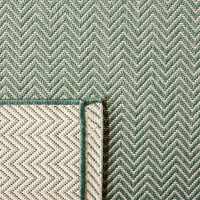SAFAVIEH Outdoor Area Rug 6'7"x9'6" - Image 8