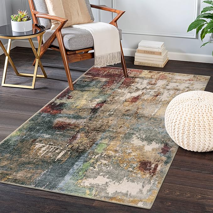 Lahome Modern Abstract Area Rug by Lahome