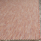 SAFAVIEH Courtyard Collection 4' x 5'7' Red/Beige CY8521 Indoor/ Outdoor Patio - Image 3