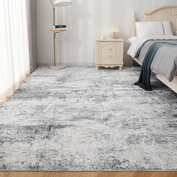 8x10 Area Rugs for Living Room Rug Washable: Abstract Large Rug for Dining Room - Image 9