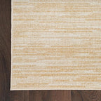 Nourison Home Nourison Essentials Ivory Gold 2'2" x 7'6" Area Rug - Image 5