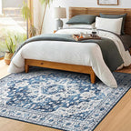 Moynesa Ultra-Thin Washable Vintage Area Rug - Image 3