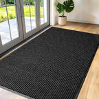Large Door Mat 3' x 5' Charcoal, Heavy Duty Commercial Floor Mat, Industrial by Unknown
