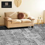 YARNSCAPE Vintage 5' x 7' Washable Area Rug - Image 3