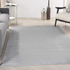 Nourison Home Nourison Essentials Silver Grey 5' x 7' Area Rug by NourisonHome