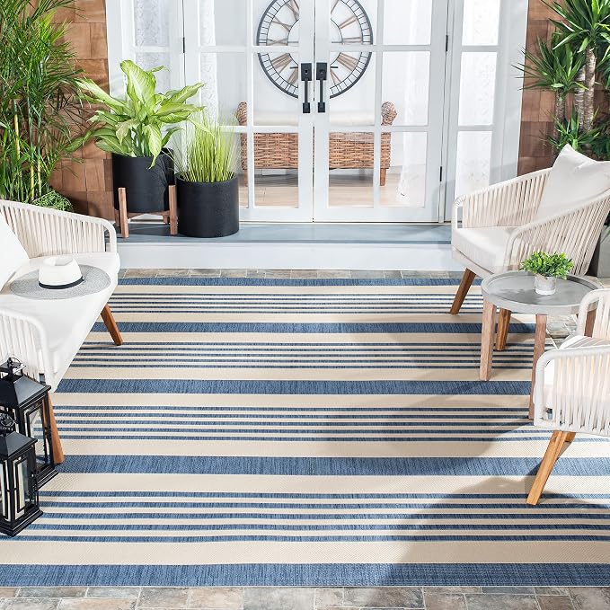 SAFAVIEH Washable Rug Outdoor Courtyard Collection - Image 7