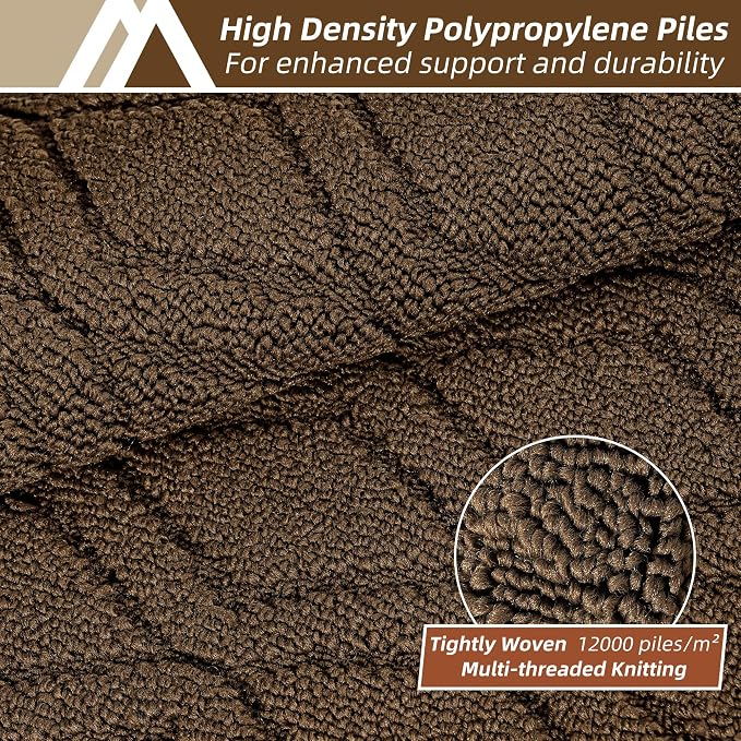 COSY HOMEER Kitchen Rugs 24"x35" Non-Slip Washable Kitchen Mats - Image 3