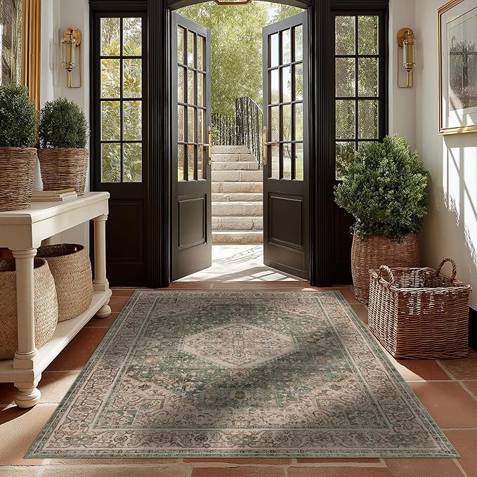 Ruaruarug Washable Area Rug 5x7 - Image 4