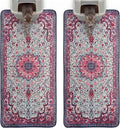 Hompet Cat Litter Mat 2 Pack, 28.5x60 Large Machine Washable Trapping Mats by Hompet