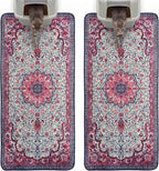Hompet Cat Litter Mat 2 Pack, 28.5x60 Large Machine Washable Trapping Mats by Hompet