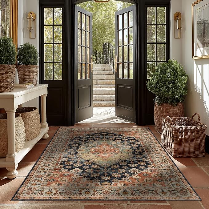 Ruaruarug Washable Area Rug 4x6 - Image 7