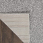Nourison Home Nourison Essentials Silver Grey 5' x 7' Area Rug - Image 5