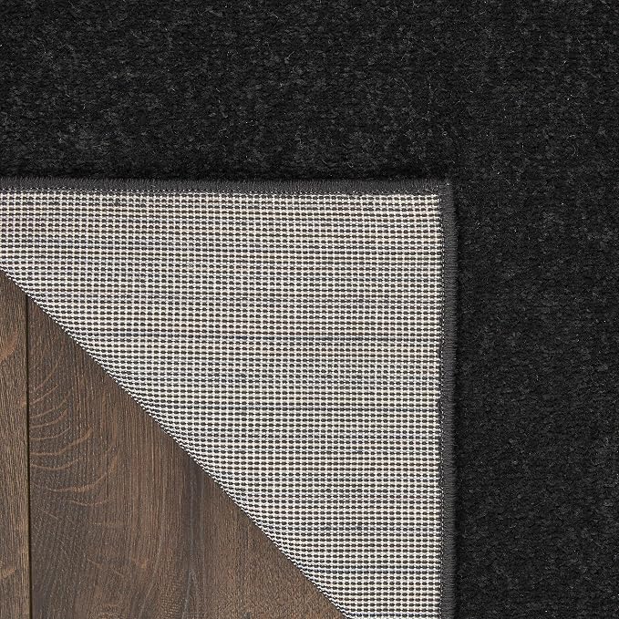 Nourison Home Nourison Essentials Black 7' x 10' Area Rug - Image 5