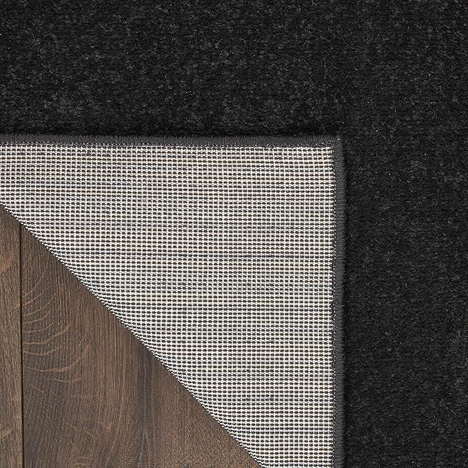 Nourison Home Nourison Essentials Black 2'2" x 12' Area Rug - Image 7