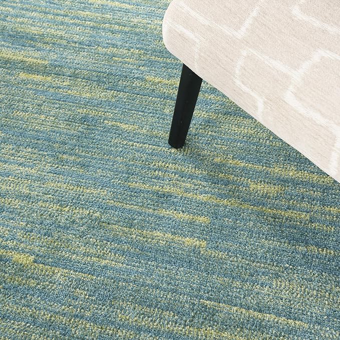 Nourison Home Nourison Essentials Blue Green 6' x Round Area Rug - Image 2