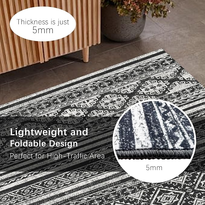 RUGSURE Washable Area Rugs 4' x 6' - Image 5