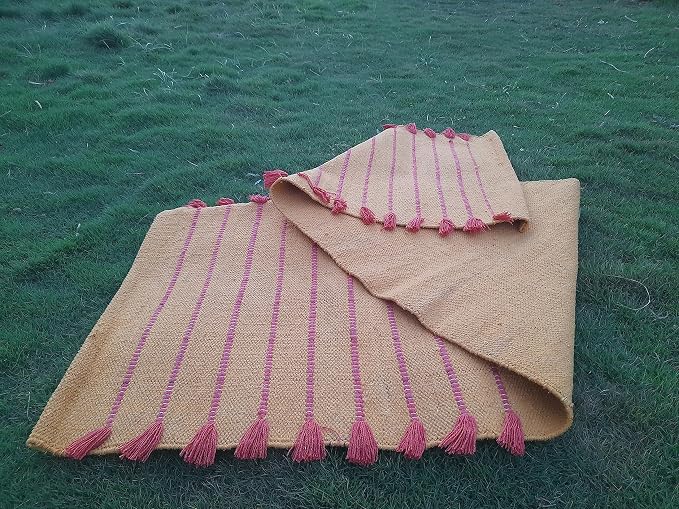 Jaipur art & Rugs Cotton Yoga Mat - Image 5