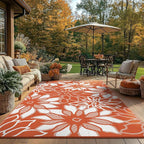GENIMO Outdoor Rug Waterproof for Patio Decor, Large Area Rugs Mats for RV - Image 4