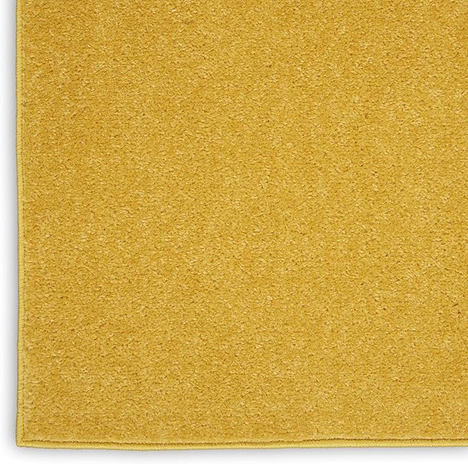 Nourison Home Nourison Essentials Yellow 7' x Square Area Rug - Image 7