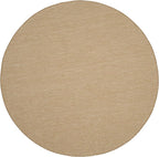 SAFAVIEH Courtyard Collection 7'1" Round Natural/Cream CY8521 Indoor/ Outside - Image 3