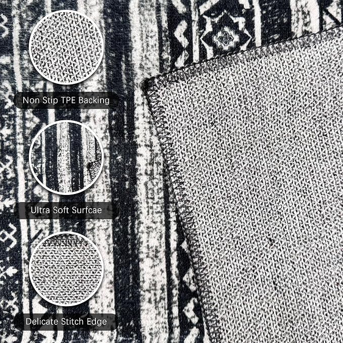 RUGSURE Washable Area Rugs 5' x 7' - Image 7